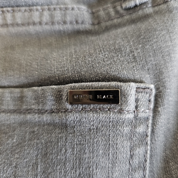 White House‎ Black Market Classic Gray Women's Jeans Soft And Stretchy Size 2 - Picture 3 of 6